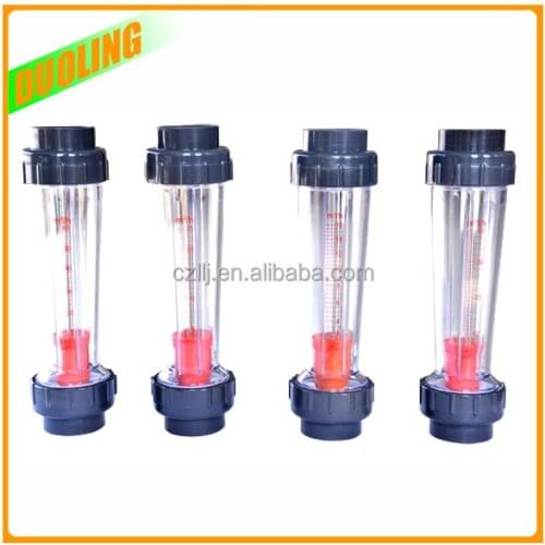 LZB-65S Plastic Water Flow Meter (Short tube with guide rod)