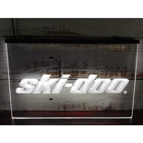 D155 Ski Doo Snowmobiles Display New Led Neon Light Sign