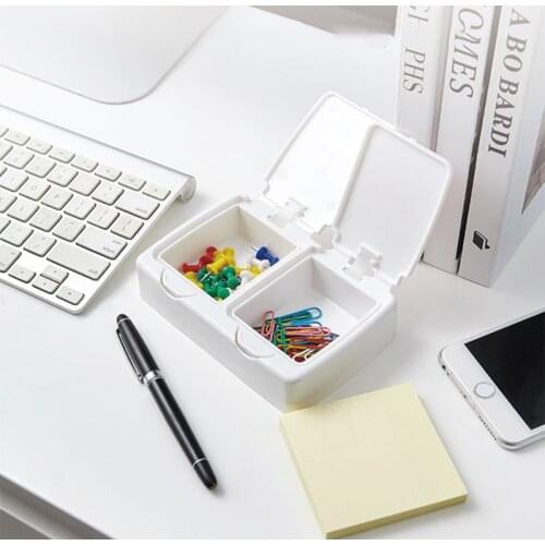 Plastic Storage Box For Component Sewing Tools Box Beads Button Organizer Case Toothpick Cosmetic Medicine Box Storage Case