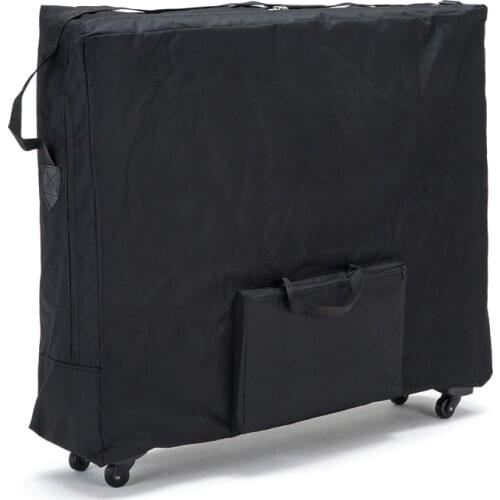 15%,Push-pull folding storage bag for massage bed beauty bed waterproof backpack with wheel Wear-resistant oxford cloth 93*70cm