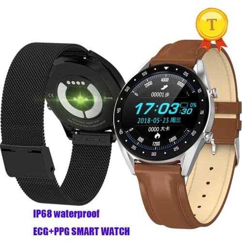 Bluetooth call ECG+PPG Smart Watch man woman Sports Watch blood pressure Heart Rate monitor IP68 Waterproof Smartwatch PK N58 w8