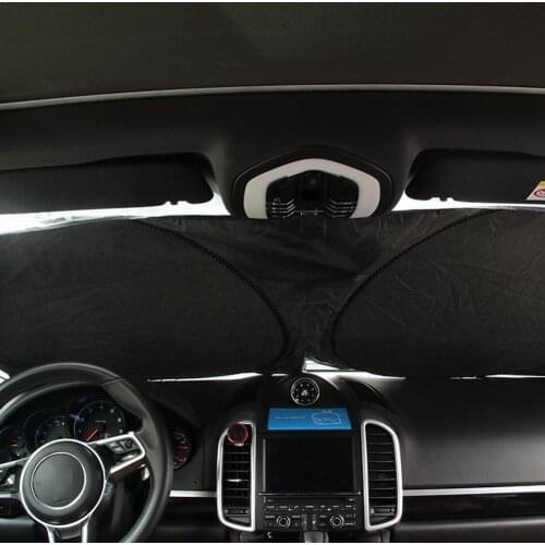 New Folding Car Parasols Windshield Sunshade Front Window Cover Anti UV Curtain Protector Sun Visor Heat Insulation