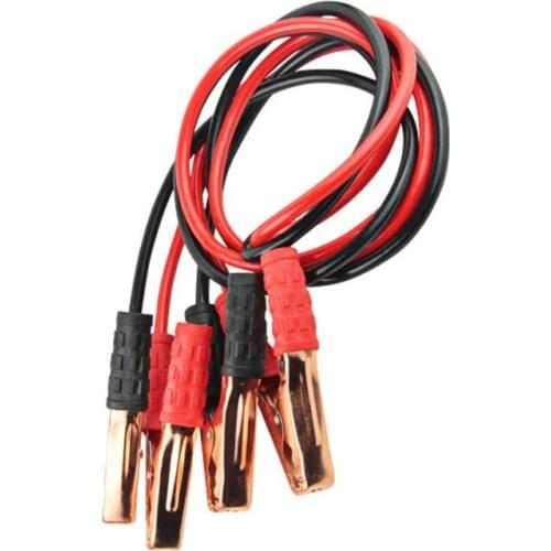 Heavy Duty 500AMP 2M Car Battery Jump Leads Cables Jumper Cable For Car Van Truck copper clad aluminum PVC 500A PVC