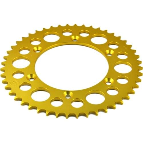520 Chain 47T Gold Black Motorcycle Rear Sprocket For BMW 650 Xchallenge 650 2007-2008 Xcountry K15 2007-2008