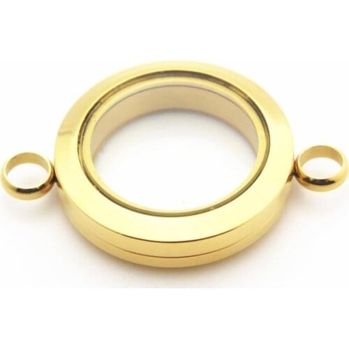 3pcs/lot Stainless Steel Twist Floating Locket Chain Bracelet 25mm Screw Living Memory Glass Locket Bracelet DIY Jewelry