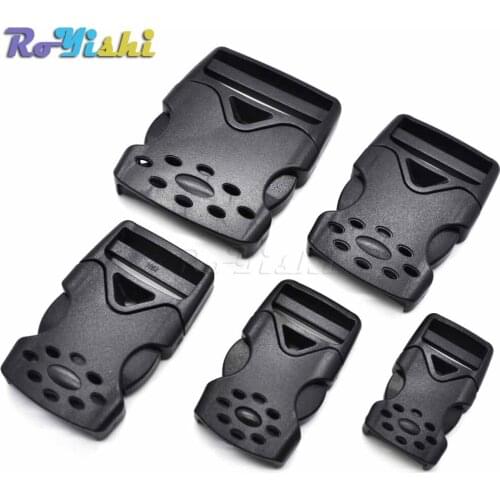500pcs/pack Plastic Inner Hook Buckle For Tactical Backpack Travel Bag Webbing 20mm 25mm 32mm 38mm 50mm