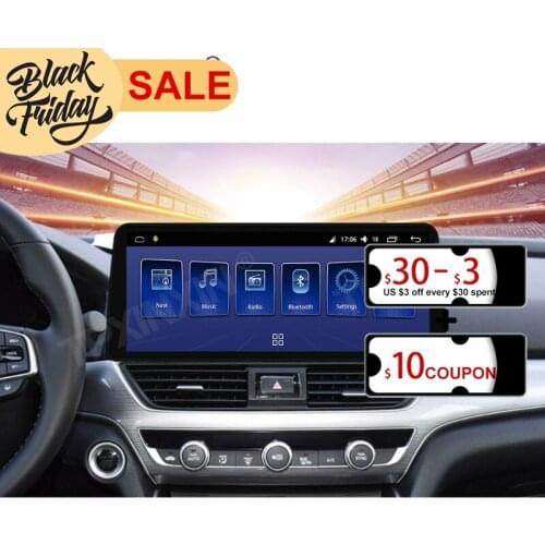 Android 10 6G + 128G for Honda Accord 10 2018 Carplay GPS Navigationssystem IPS Bildschirm Multimedia Video Stereo Player Radio