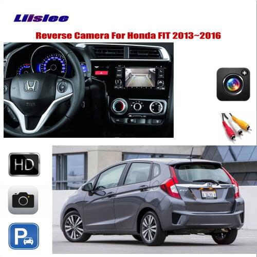 Car Reverse Rear View Camera For Honda FIT 2013 2014 2015 2016 Compatible With Original Screen AUTO HD CCD SONY III CAM