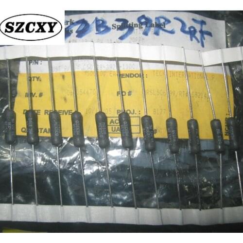 Free Shipping 20PCS DALE 3W 39.2R 1% RS-2B resistance Size. 75 x 15.8 mm