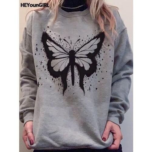 Женские толстовки с принтом Heyoungirl China At AliExpress