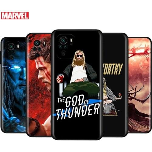 Avengers Thor For Xiaomi Redmi Note 10S 10 9 9S 9T 8T 8 7 6 5 Pro Max 5A 4X 4 5G Soft Silicone Phone Case