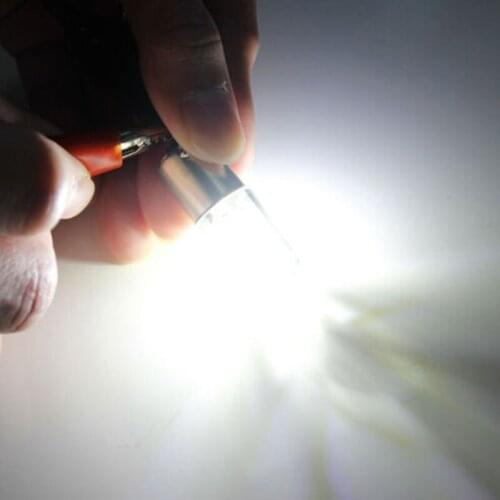 CSSCAR Factory Wholesale 2x White RV Trailer 1156 BA15S LED Interior Light Bulbs Tail Backup Lamp Canbus Front Headlight Bulbs