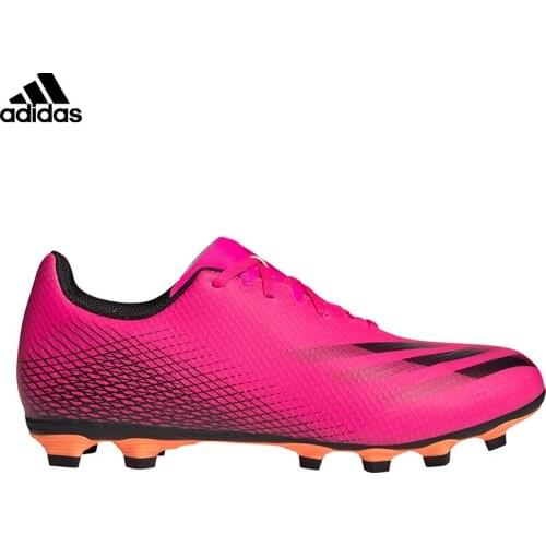 Original adidas X Ghosted.4 Flexible Ground Male Krampon - FW6950 Adidas Pink Men 'S Football Boots
