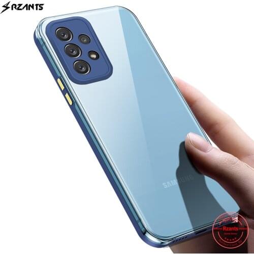 Rzants For Samsung Galaxy A52 A72 Case HD High Clear Cover [Dazzle] Shockproof Thin Slim High Transparent Cover