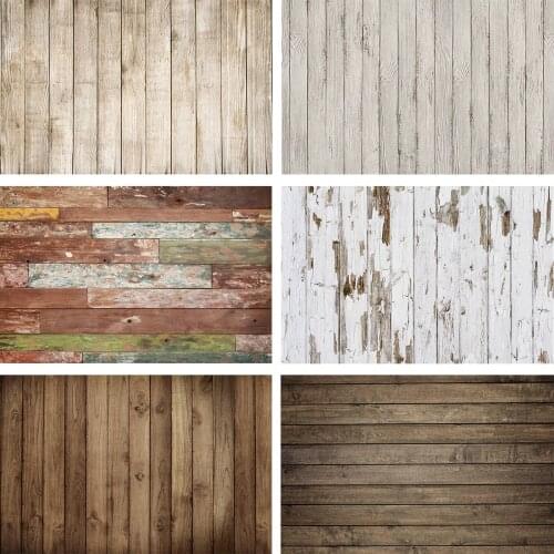 Rubber Floor Background Wood Floor Photo Anti-Slip Printed Newborn Portrait Wooden Backdrop Anti-slip Mat Photostudio