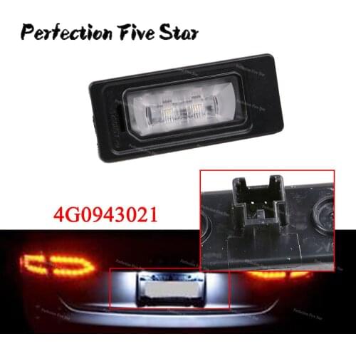 LED License Plate Light Lamp For Audi A1 A3 A4 A5 A6 A7 Q3 Q5 TT For VW Jetta Passat 2013 2014 4G0943021 5N0943021