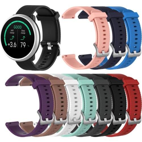 Fashion Texture Silicone Comfortable And Soft Replacement Straps Band Suitable For POLAR Ignite Smart Watch