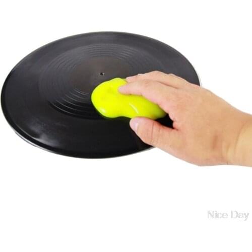 Magic Dust Cleaner LP Vinyl Turntable Record Cartridge Cleaning Soft Rubber Slimy Gel M27 20 Dropship