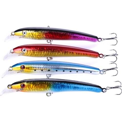 1pcs Lure Fishing Tackle Artificial Hard Bait Crank bait Fishing Lure Artificial Bait Wobblers Crankbait 17CM-26G 2# hook