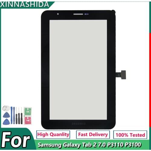 7 inch For Samsung Galaxy Tab 2 7.0 P3100 P3110 Touch Screen Digitizer Tab2 GT-P3100 GT-P3110 Touch Screen Glass Sensor Parts