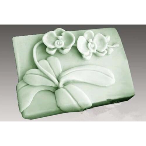 Flower Silicone Soap mold Handmade silicone 3d mould DIY Craft molds S170