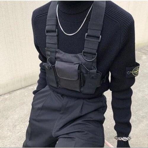 LAOSHIZI Men's Waist Bags