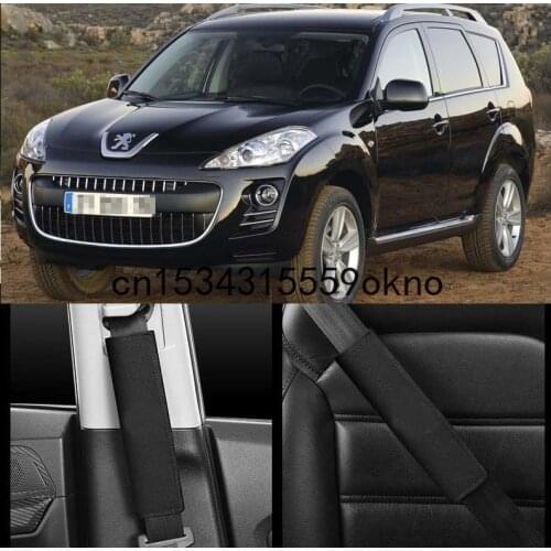 Car Interior Seat Belt Shoulder Protector For Peugeot 508 306 307 5008 4008 3008 308 408 2008 All Series