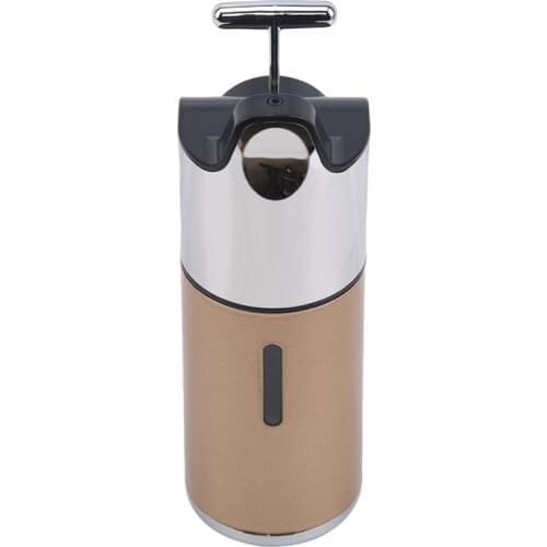 Wall Mount Pumps Single Shampoo and Soap Dispenser Stainless Steel ABS plastic Bottle Shower Home Hotel Bathroom Supplies