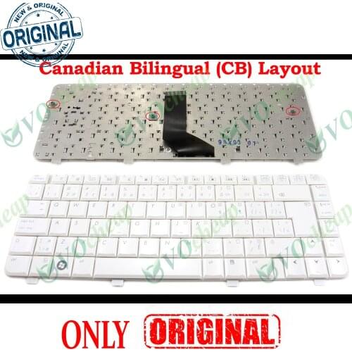 New Laptop keyboard for HP Pavilion dv4 dv4t dv4z -1000 -1100 -1300 -1400 -1500 -1600 -2000 White CB Canadian French 518792-121