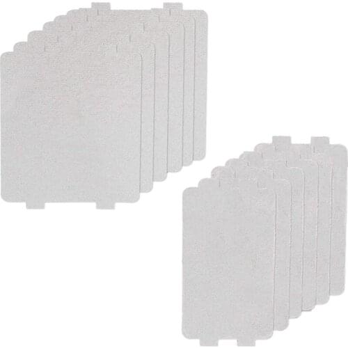 Mica Sheet Wave Guide Cover Microwave Wave Plates Parts Mica Plate Spare Parts 12 Pack