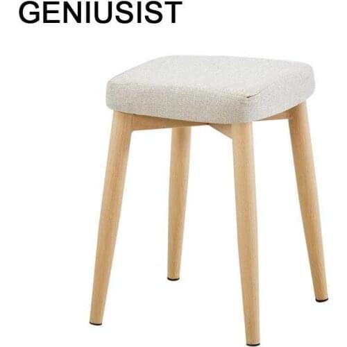 Chambre Pufy Do Siedzenia Vanity Living Room Chair Footstool Cover Ottoman Sgabello Tabouret Change Shoes Taburete Foot Stool