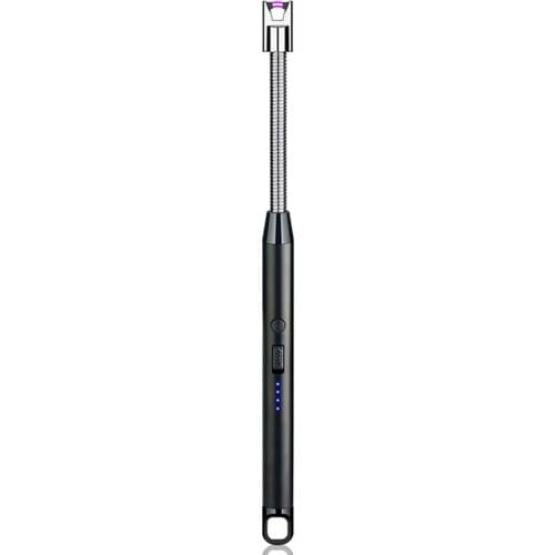 Factory Supply 360 Degree Free Rotation Lighter Rechargeable Electric Candle Usb Lighter