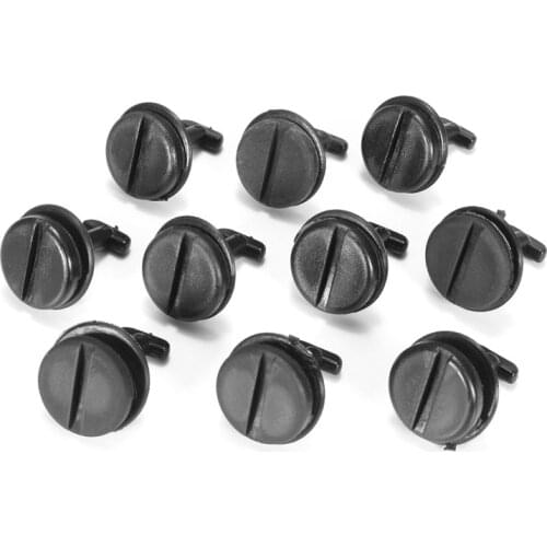 10Pcs/Set Car Floor Mat Carpet Clips Fastener Mudflap Splash Guard Rivet Push Retainer 82119410191 For BMW E32 E36 E38 E39 E46