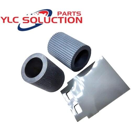 1X B12B813481 Roller Assembly Tire Pad Kit for EPSON WorkForce DS-6500 DS-7500 Document Scanner