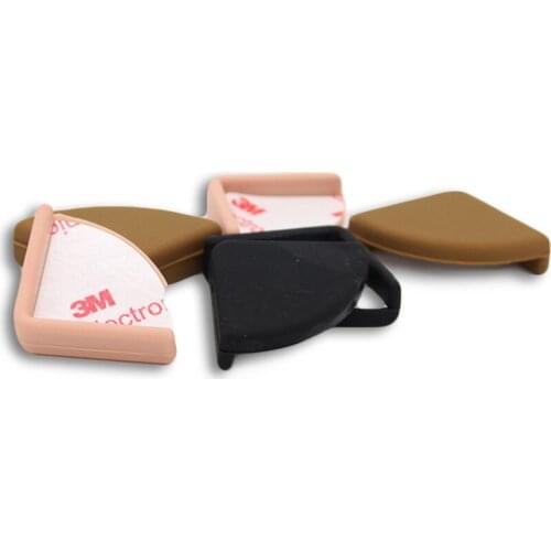 4 Pack Baby Children Furniture Safety Rubber Corner Table Guard Decorative Angle Protection