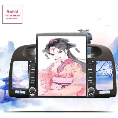 4G + 128G 9.7" 2din Android 10.0 GO Car DVD Player for Toyota Camry 2002 2003 2004 2005 2006 Car Radio GPS Navigation WIFI DSP