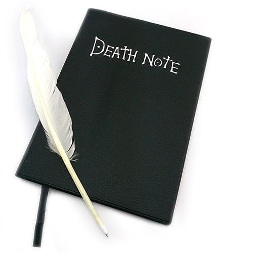 2021 Death Note Planner Anime Diary Cartoon Book Lovely Fashion Notebook Theme Cosplay Large Dead Note Writing Journal Notebook