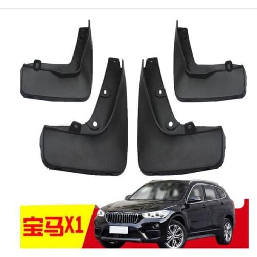 4PCS special for BMW X1 2016 2017 2018 2019 AUTO Mudguards car fender Mud Flaps Mudflaps