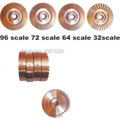 Free shipping Gem stone faceting machine gear 96 72 64 32 index wheel