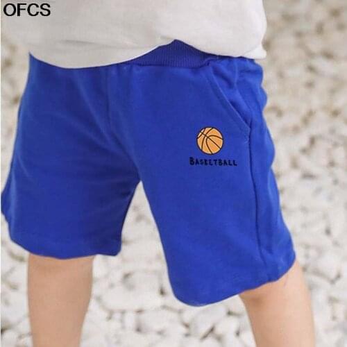 Summer Shorts Children Boy Girl Short Pants Baby Printing Solid Cotton Shorts 18M-12T Teenager Kids Sport Trousers Clothes