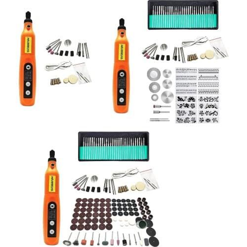 Mini Electric Grinder Sander Engaver Drill Pen Kit for Small Crafts Projects