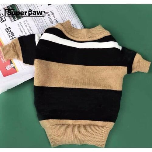 Fashion Dog Clothes Pet Puppy Sweater Hoodie French Bulldog Pug Teddy Jacket Coat for Dogs cat In Winter Keeping Warm YHC19