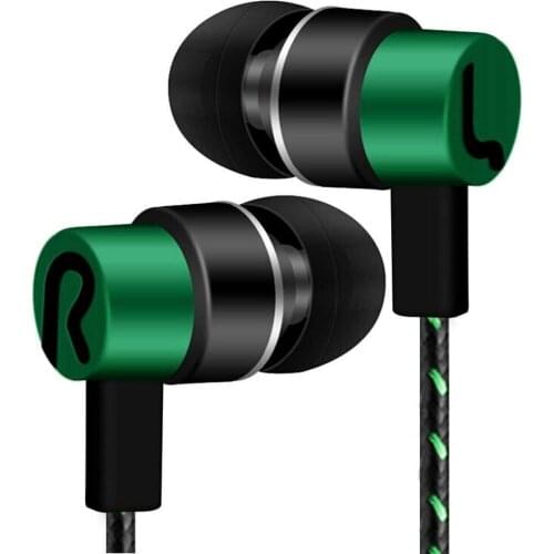 3.5mm Sports Earphone High-Fidelity Headset In-ear Round Wire With Mic High Quality Volume Control Hands Earphone In-ear