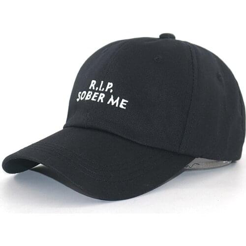 Couple cap for honeymoon letter embroidery rip sober me rip single me fashion baseball caps cotton adjustable hip hop dad hats