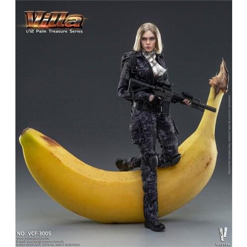 VERYCOOL 1/12th Soldier Palm Treasure Series MC Female Soldier Vera Weapon Model Gun For 6 Inch Doll Accessories