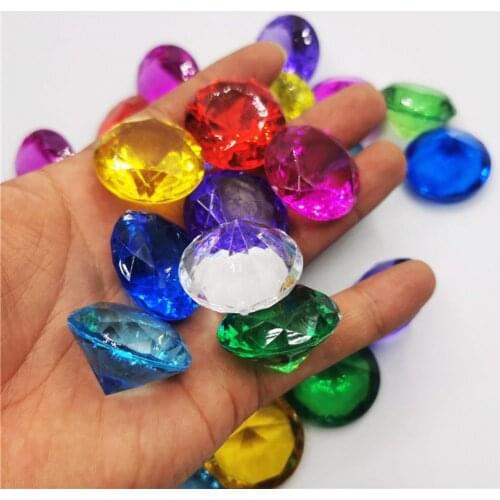 Durable Elegant Garment Imitation Crystal Stones for Table Scatters