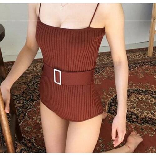 One Piece Swimsuits Biquinis Mayo De Bain Femme Swimming Suit For Women Plus Size Beach Swimsuit Girls Korean Summer New Female