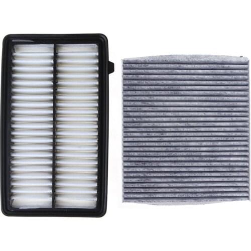 Air Filter Cabin Filter 17220-5M1-H00 2 pcs For Honda Jade 1.8L 1.5T Model 2013-Today Car Accessoris Filter Set