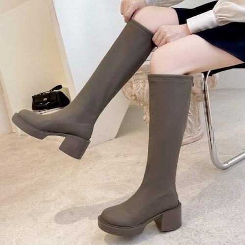 XIZOU Women's High Boots