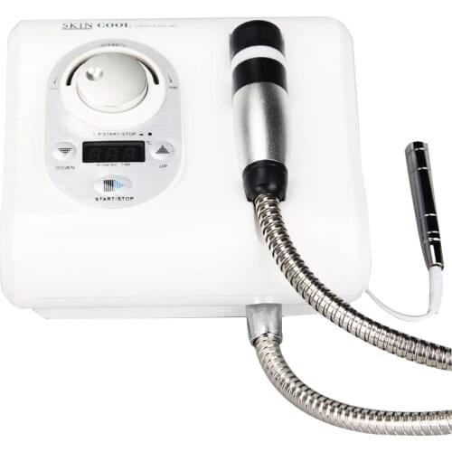 Cryo Heating Therapy Skin Cool Electroporation Needle Free Mesotherapy Machine Hot Cold Hammer Facial Anti Aging Beauty Device